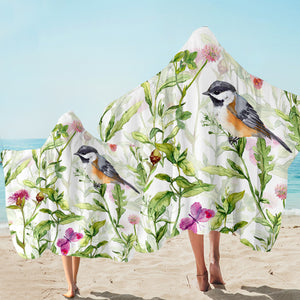 Cute Sparrow SW2227 Hooded Towel