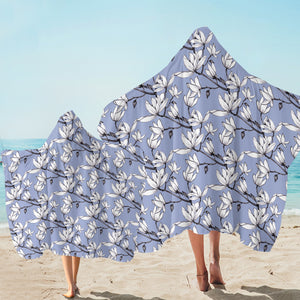 Delicate Branches SW2254 Hooded Towel