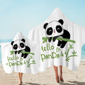 Hanging Panda SW2384 Hooded Towel