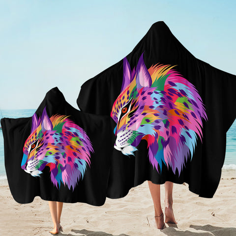 Image of Mulicolored Cougar SW2046 Hooded Towel