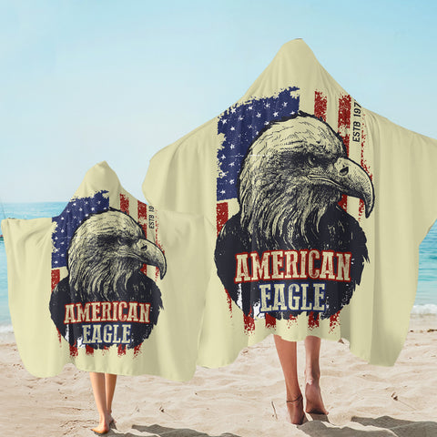 Image of America Eagle SW1844 Hooded Towel