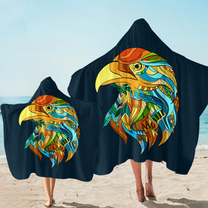 Stylized Hawk SW1827 Hooded Towel