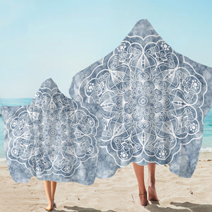 Icy Flower SW2387 Hooded Towel