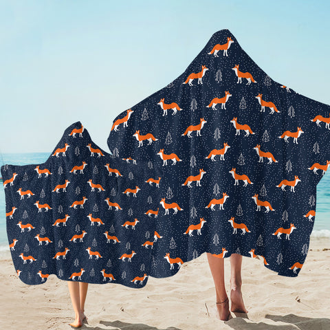 Image of Winter Fox 2010 Hooded Towel