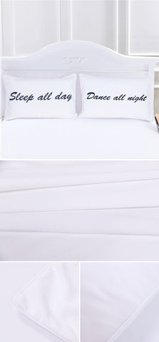 Image of Sleep All Day Dance All Night Pillowcase