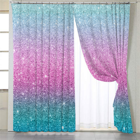 Image of Sprinkle Light Colors 2 Panel Curtains