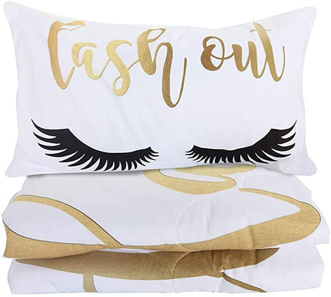 Image of 4 Pieces Lash Out Comforter Set - Beddingify