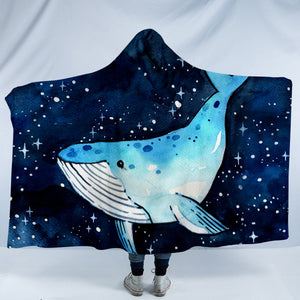 Space Whale SW0883 Hooded Blanket