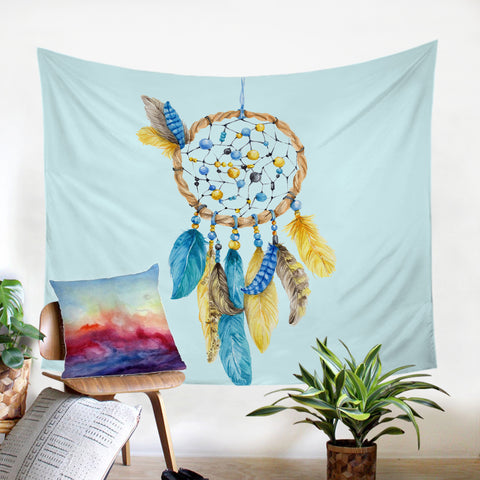 Image of Dream Catcher Mint SW1124 Tapestry