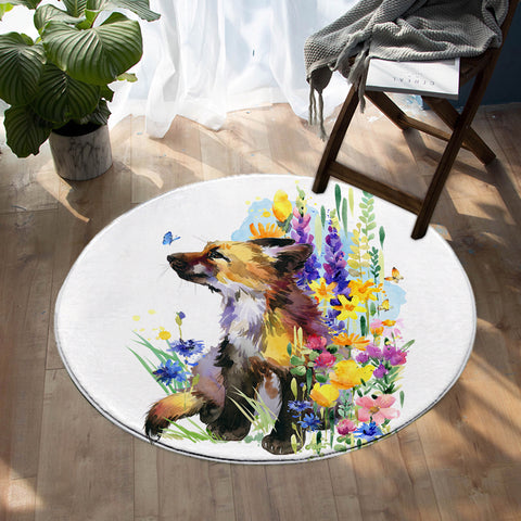 Image of Garden Fox SW1120 Round Rug