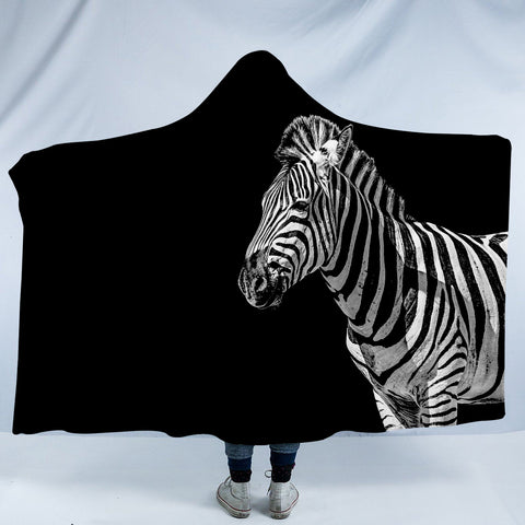 Image of Zebra's Color SW0507 Hooded Blanket