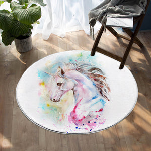 Painted Unicorn SW0855 Round Rug