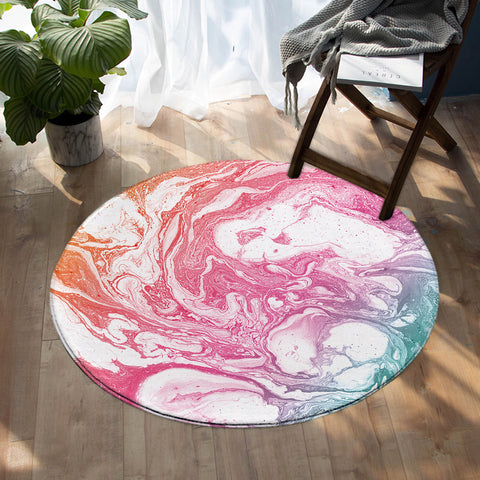 Image of Colorful Sand SW0021 Round Rug
