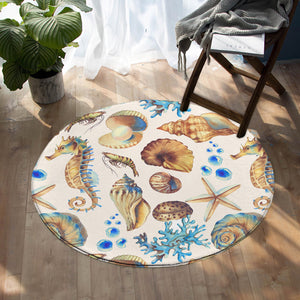 Sea Souvernir SW1173 Round Rug