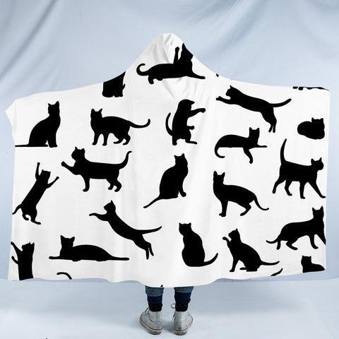 Image of A Cat's Thing SW0029 Hooded Blanket