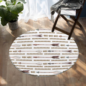 FastFwd Arrows SW0867 Round Rug