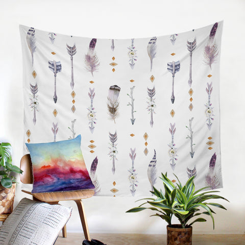 Image of Feather Arrows SW1096 Tapestry