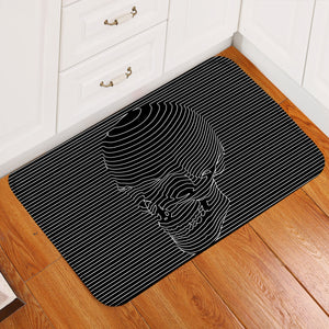 Skull Impression Door Mat