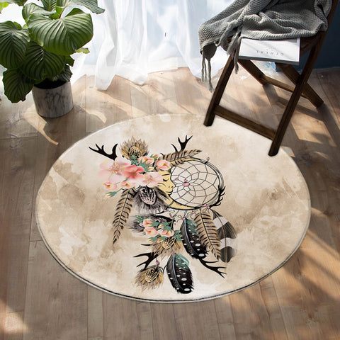 Image of Dream Catcher SW0465 Round Rug