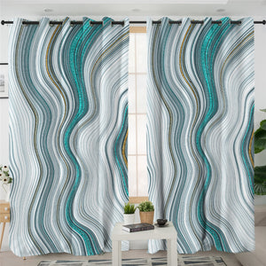 Marble 2 Panel Curtains