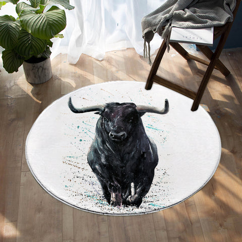 Image of Mighty Bull SW0877 Round Rug