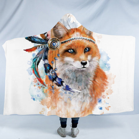 Image of Warchief Fox SW0028 Hooded Blanket