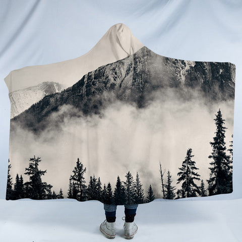 Image of Misty Mountain SW1380 Hooded Blanket