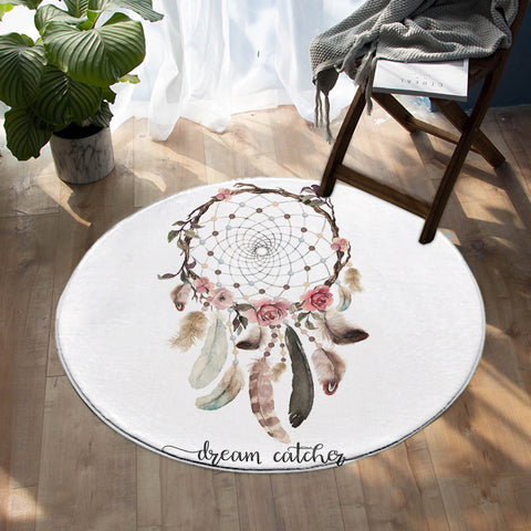 Image of Dream Catcher SW0864 Round Rug