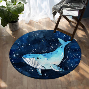 Space Whale SW0883 Round Rug