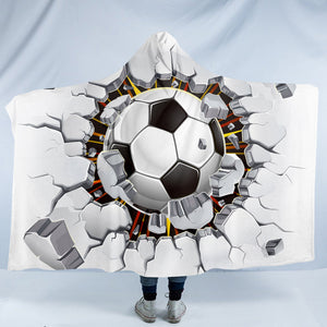 Wrecking Football SW0824 Hooded Blanket