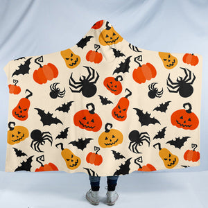 Halloween Icons SW1362 Hooded Blanket