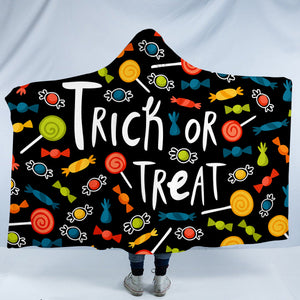 Trick Or Treat Sweets SW1361 Hooded Blanket