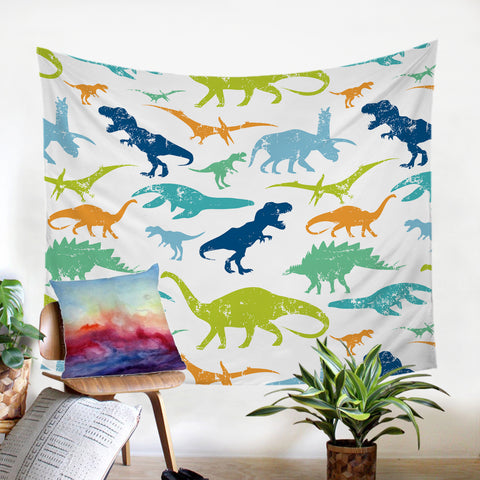 Image of Dinosaur Shadows SW1167 Tapestry