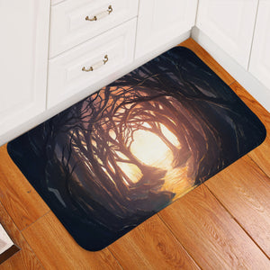 Forest Maze Entrance Door Mat