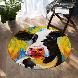 Painted Cow SW0095 Round Rug