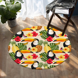 Tropical Toucans SW0303 Round Rug