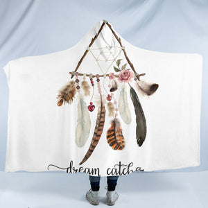 Triangle Dream Catcher SW0865 Hooded Blanket