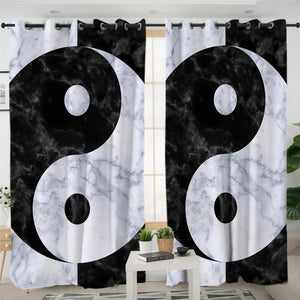 Tai Chi 2 Panel Curtains