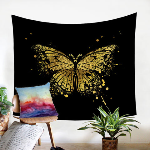 Image of Glided Butterfly SW1170 Tapestry