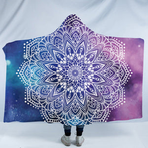 Galaxy Mandala SW0078 Hooded Blanket