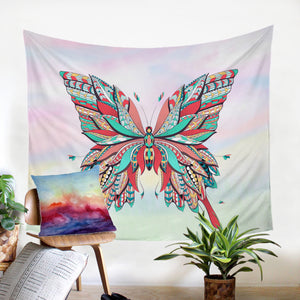 Stylized Butterfly SW1094 Tapestry