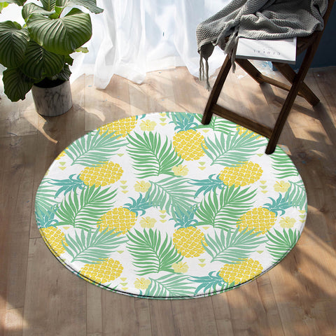 Image of Pineapple Patterns SW0287 Round Rug
