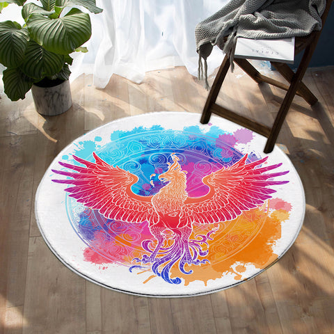 Image of Phoenix SW0071 Round Rug