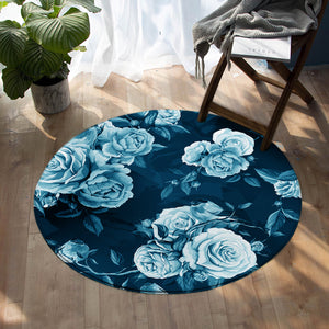 Ghostly Roses SW0503 Round Rug