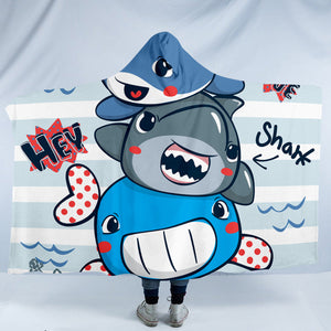 Big Ocean Dudes SW0054 Hooded Blanket