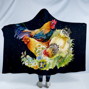 Chicken Farm SW1193 Hooded Blanket