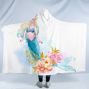 Lovely Mermaid SW0869 Hooded Blanket