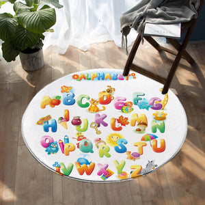 Kid Alphabet SW0983 Round Rug