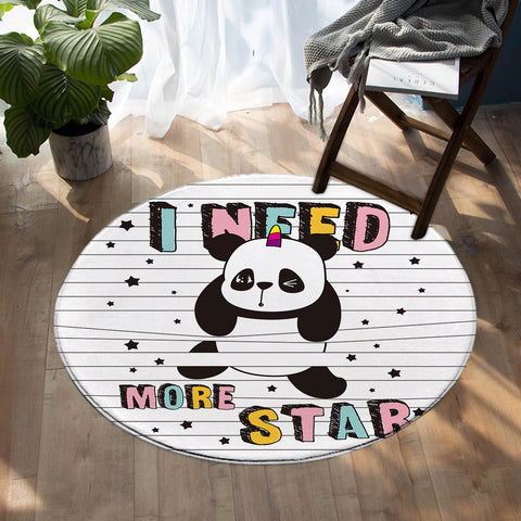 Image of Star Panda SW0050 Round Rug