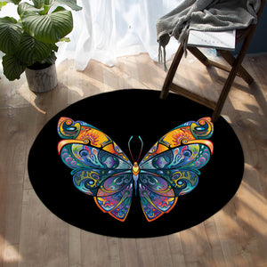 Exotic Butterfly SW1105 Round Rug